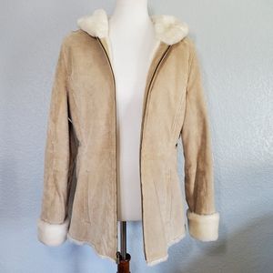 Sonoma Life & Style suede leather jacket "M"